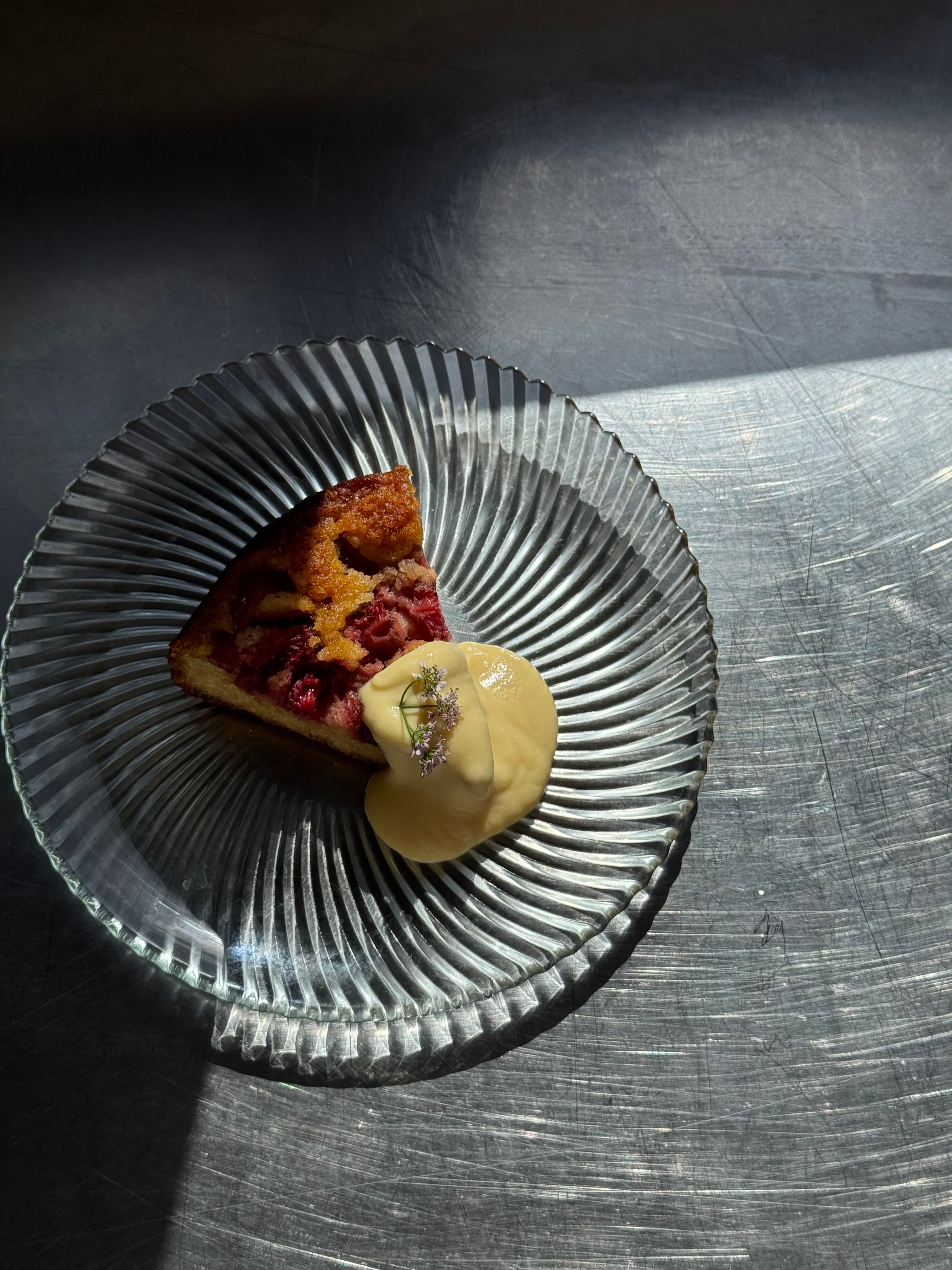 Tarta de Fresas y Almendra